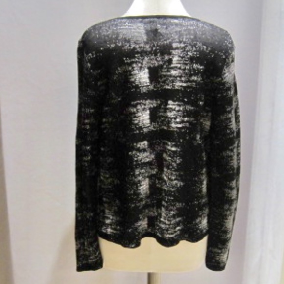 Eileen Fisher Open Front Knit Cardigan - Picture 3 of 8